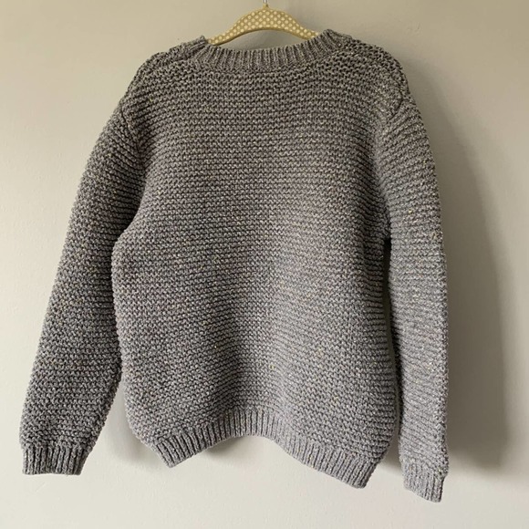 Zara Grey Knit Owl Pocket Sweater | 4-5 Years - Picture 5 of 7